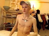 Blond Twink Shows It Off snapshot 11