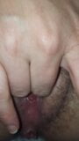 Playing with my hairy and dirty pussy snapshot 12
