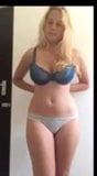 busty blonde showing snapshot 11