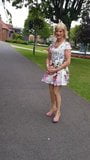 Miss Penelope cetak floral gaun musim panas mini berpakaian 1 snapshot 5