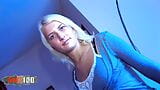 Porn Casting with Lora Row a blond young bulgarian babe snapshot 1