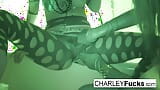 Charley Chase y la tetona Alia Janine follan snapshot 18