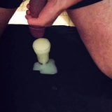 MONSTER CUMSHOT - He fills glass to overflowing! snapshot 4