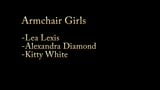 ARMCHAIR GIRLS- ALEXANDRA DIAMOND & LEA LEXIS snapshot 2