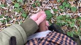 Amazing place on outdoor for cumming snapshot 3