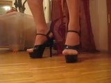 cumshot on nylons and heels snapshot 1