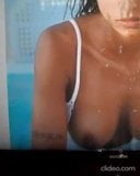 Elisabetta canalis Gesicht mit Sperma bedeckt snapshot 10