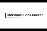 Sexy BBW Christmas Cock Sucker - PREVIEW snapshot 1