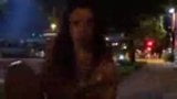 Woman masturbating in the street snapshot 8