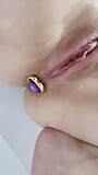 Anal plug, medical gloves and other purple goodies...:) snapshot 9