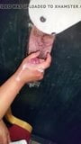 Amador ejaculação no gloryhole na câmera snapshot 5