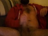 Hot Hairy Bearded French Man in Hoodie Cums on Cam snapshot 16