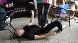 Tsm - dylan rose sock dan injak-injak wajah ballbusting bertelanjang kaki snapshot 9