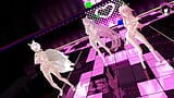 Sexy Cat Girls Dancing Full Nude (3D HENTAI) snapshot 7