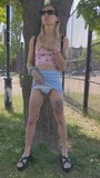 lil hailey peeing in public snapshot 9