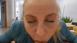 Little blonde with greedy mouth snapshot 2