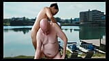 Complete 4K Movie Hot Shave Depilation by the Lake with Garabas and Olpr snapshot 12