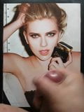 Scarlett Johansson sborra omaggio bukkake no. 2 snapshot 3