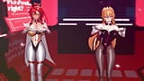 MMD R-18 Аниме-девушки сексуально танцуют, клип 174 snapshot 9