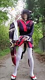 Yamashiro Japanska Cosplay Offentlig onani snapshot 5