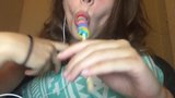 ASMR eating lollipop snapshot 3