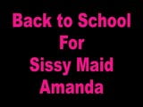 Sissy Amanda, schlechtes Schulmädchen Teil 1 snapshot 1