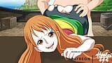 Hentai une pièce - Nami se fait baiser brutalement en levrette snapshot 10