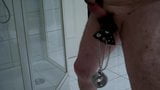 CBT with spiked parachute and whipping cock and balls snapshot 9