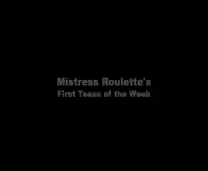 Free watch & Download Mistress Roulette"s Tease and Denial Video 1