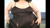 Slappe ssbbw rijpe vrouw toont dikke kut snapshot 2