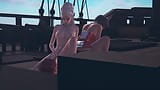 Sin censura hentai 3D - sexo milf en un barco parte 1 snapshot 5