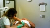 Brazilian Waxing By Beautician With Glasses snapshot 1