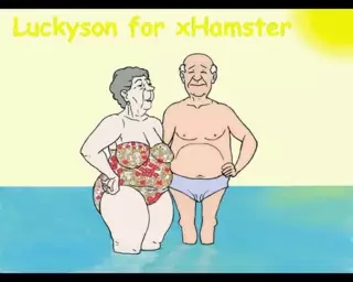 Free watch & Download Fantasy lustful granny on the beach! Porn cartoon