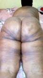 Ebony BBW's bare ass farts snapshot 2