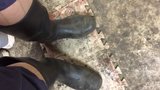 Wellington çizmeleri kötü kokulu çoraplar snapshot 6