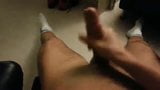 Jerking off after work snapshot 2