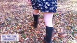 Flashing and Pissing in the Forest - Shannon Heels snapshot 6