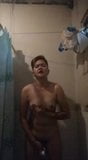 Ellen the Pinay, touching in shower snapshot 8