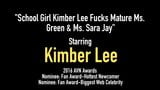 Kimber Lee, lycéenne, baise Mme mature. vert & ms. Sara Jay snapshot 1