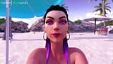 Vacances à la plage avec Reyna snapshot 13