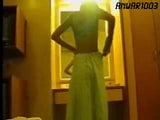 Slim Babe in Green Saari, must watch snapshot 3