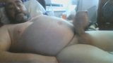 Sexy Big Bear Wanks His Big Cock snapshot 18