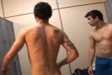 Gay guys having wild sex in locker room snapshot 2