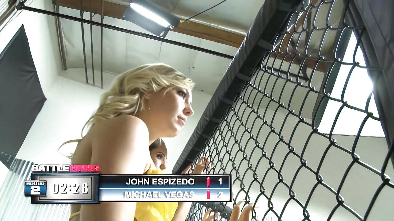 Ally Jay futută de un luptător MMA
