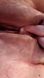 Close up black dildo in wet pussy snapshot 9