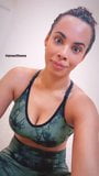 Rochelle Humes sweaty with great cleavage snapshot 1