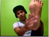 Straight guys feet on webcam #82 snapshot 3