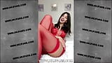 Hotkinkyjo in red fishnet suit fuck two mrhankeys dildos, anal fisting, gape & prolapse snapshot 2