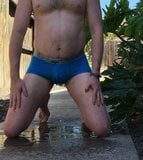 Naughty Outdoor Underwear Pissing snapshot 9