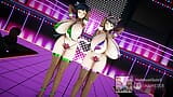 MMD R18 AzurLane Atago Takao Hai Phut Hon сексуальный возбужденный суккуб 3D, хентай трахает короля snapshot 10